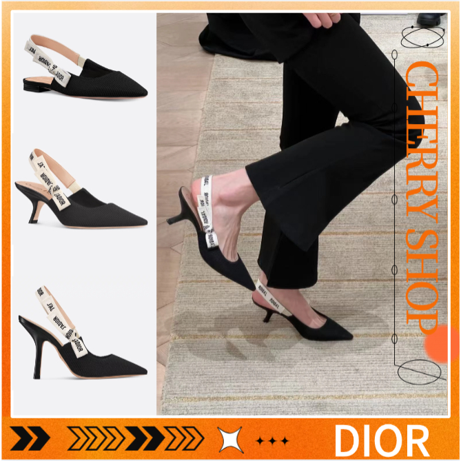 Dior J'Adior Slingback Dior flat high heels