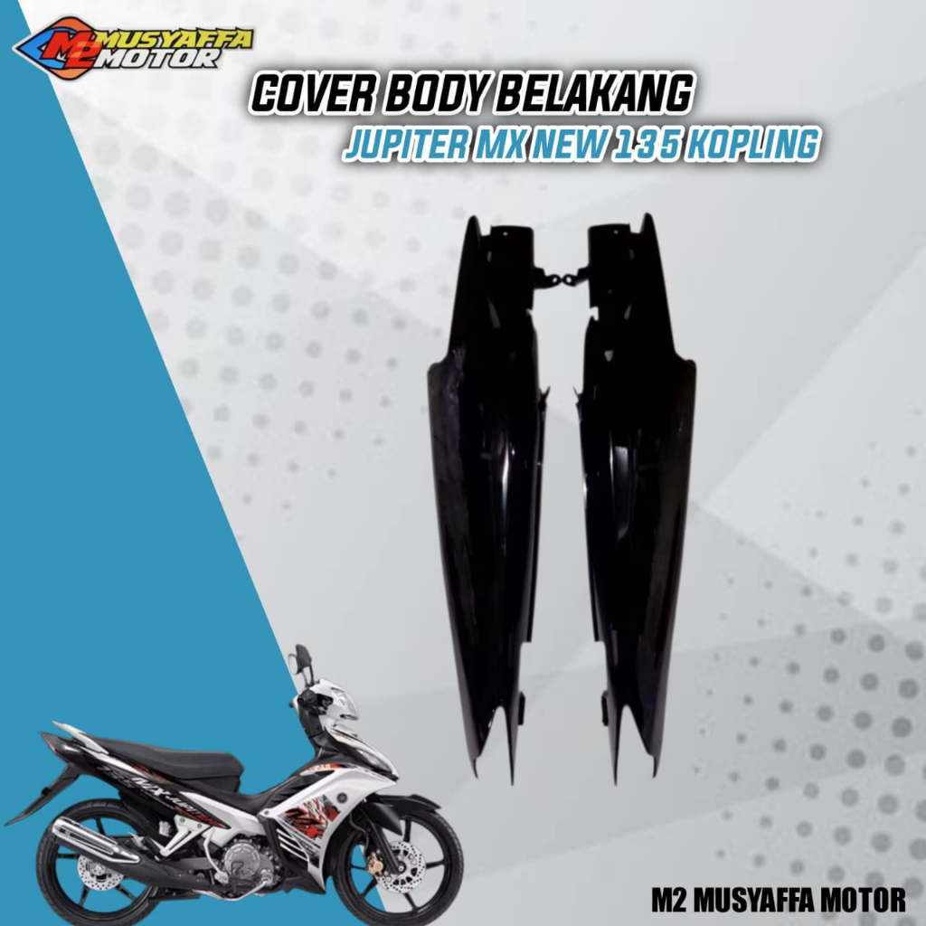 Cover Body Belakang Jupiter Mx New 135 Kopling 2011 2013 2014