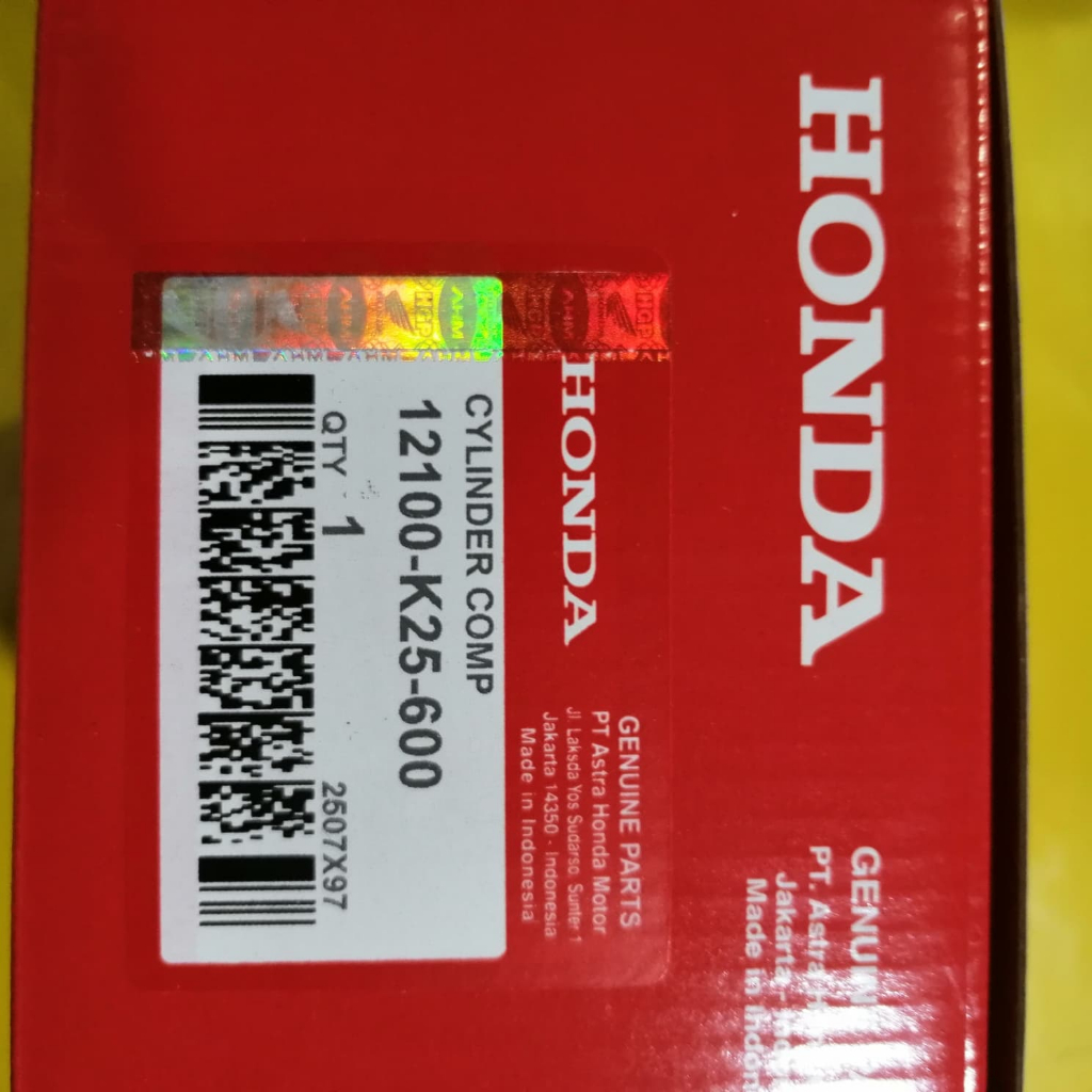 Blok Seher Set Motor Beat Fi