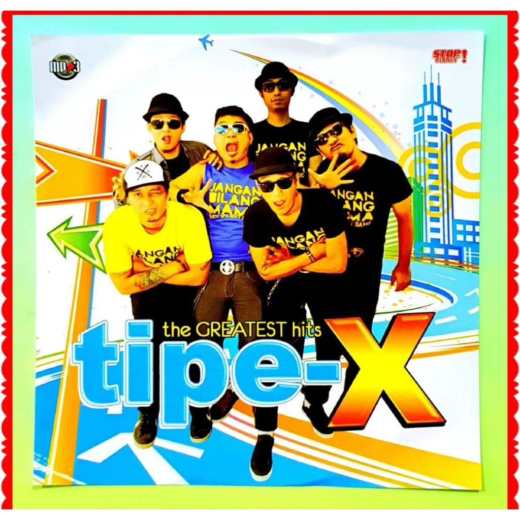 KASET MP3 MUSIK AUDIO KOLEKSI 150 LAGU TIPE X TIPEX DAN LAGU ANDRA THE BACKBONE