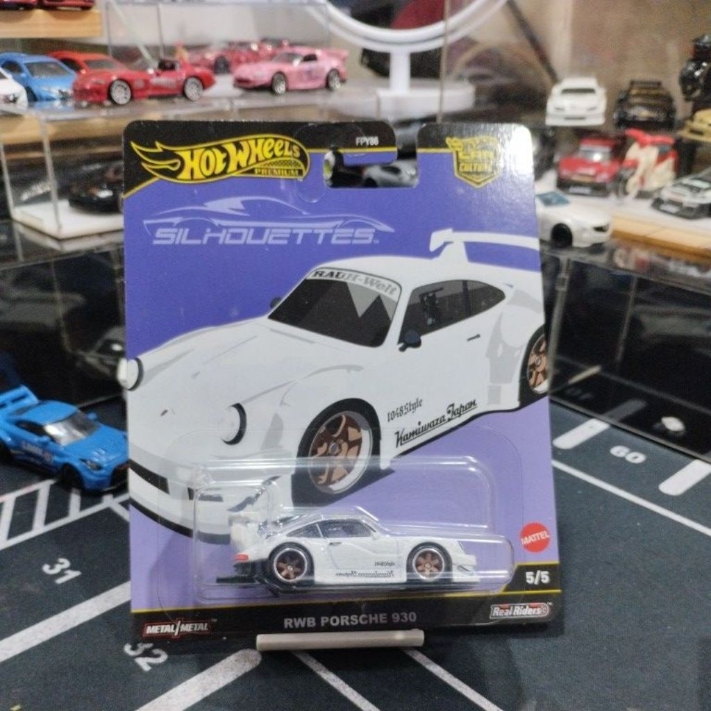 HOT WHEELS RWB PORSCHE 930 PREMIUM SILHOUETTES (48)