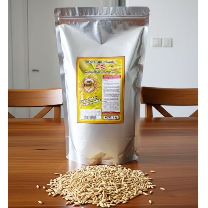 BENIH PADI UNGGUL SR PADI VARIETAS UNGGUL NASIONAL KUALITAS PREMIUM 2KG