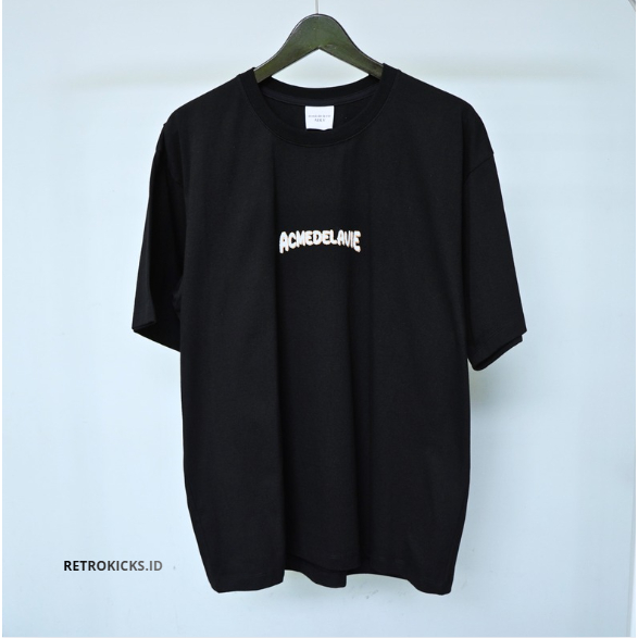 ADLV RABBIT T-SHIRT BEAR SHORT SLEEVE T-SHIRT BLACK