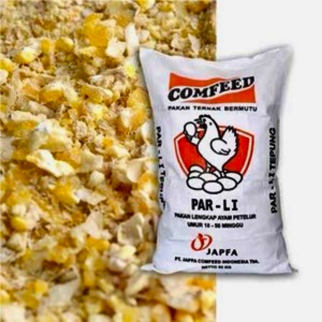 Pakan Ayam Petelur Comfeed Japfa PAR L1 Kemasan repack 1kg