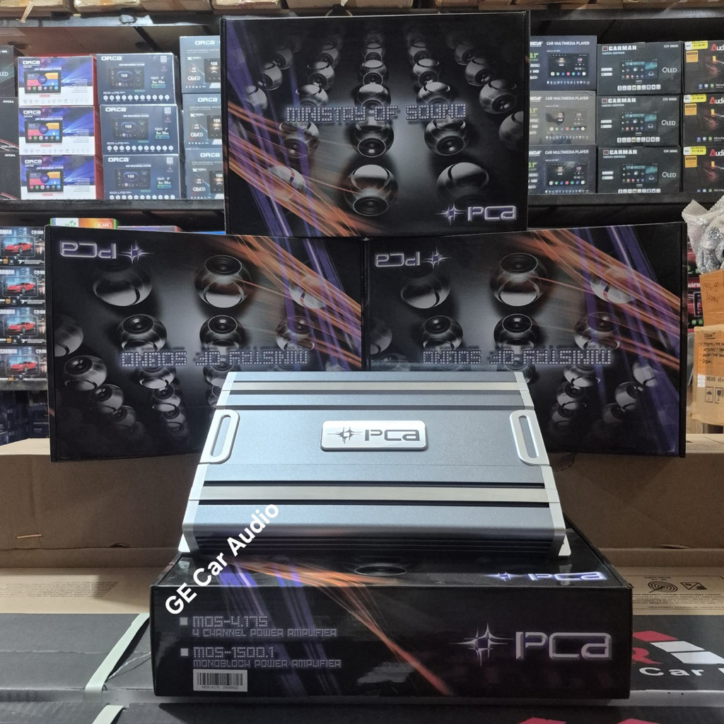Power Amplifier Mobil PCA MOS 4.175 4chanel 12volt