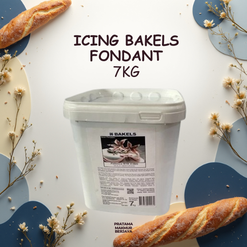 Bakels Fondant Icing (Gula Icing) 250GR / ICING BAKELS FONDANT