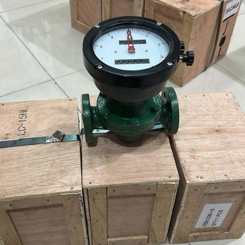 Flow meter Solar Flowmeter minyak 2inch Oval Gear Flow meter 2 inch