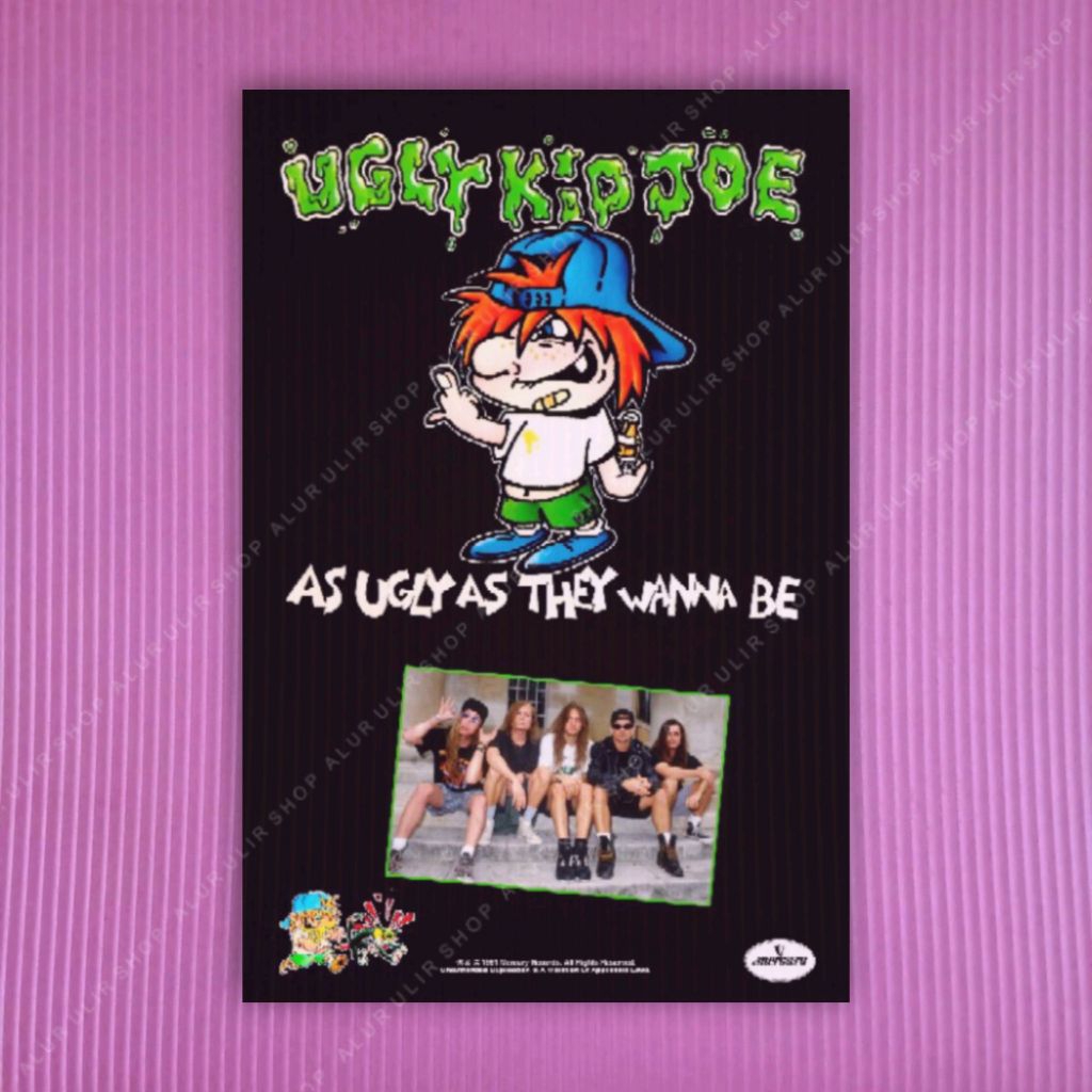 Ugly Kid Joe - As Ugly POSTER Ukuran 31x47 cm