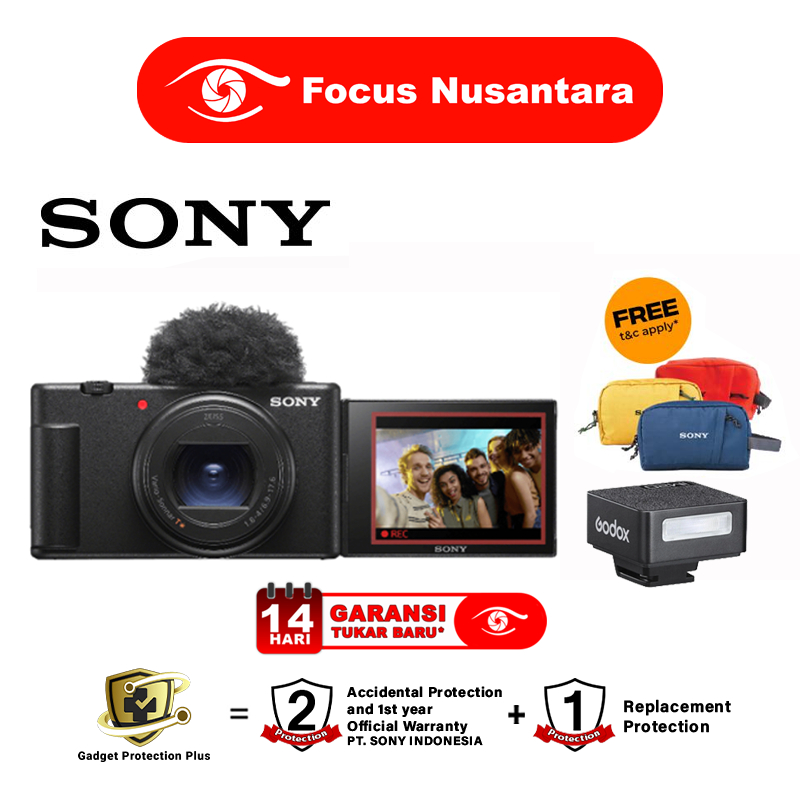 Sony ZV-1 II Sony ZV1 II Vlogging Camera Sony ZV1 Mark II Sony ZV1II Sony ZV1 M2 GARANSI RESMI