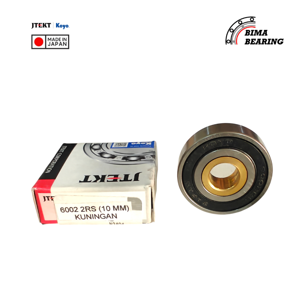 Bearing Bak Cvt Beat Vario Scoopy Spacy 6002 2Rs 10Mm Bushing Kuningan 60022Rs Koyo JAPAN Ori