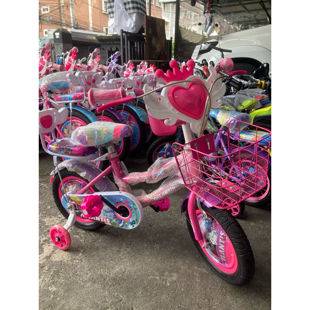 sepeda mini 12" atlantis/ sepeda anak cewe