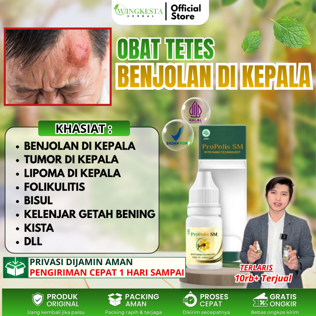 Obat Benjolan Di Kepala, Tumor Di Kepala, Lipoma Di Kepala, Obat Penghancur Benjolan Kepala, Folikul