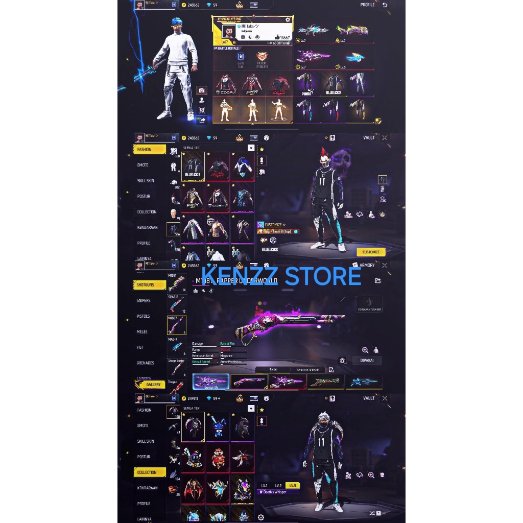 (CEK DESKRIPSI)==============================BAJU ANAK AKUN FF MURAH MANAH DAN TERPERCAYA