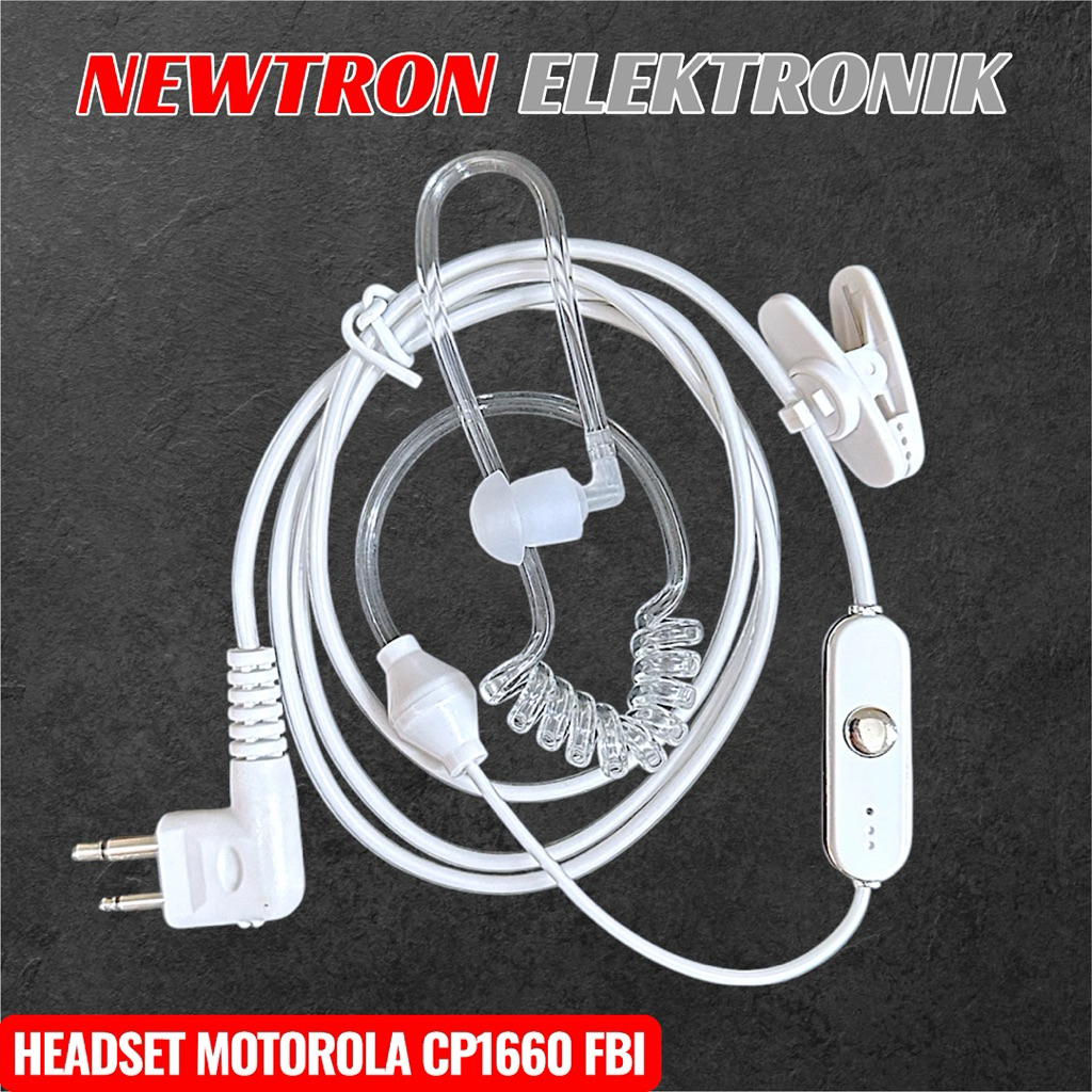 Headset FBI HT Motorola CP1660 CP1300 GP2000 GP3188 GP3688 XIR P3688 P3188 C2660 HYT TC508 TC580 Hea