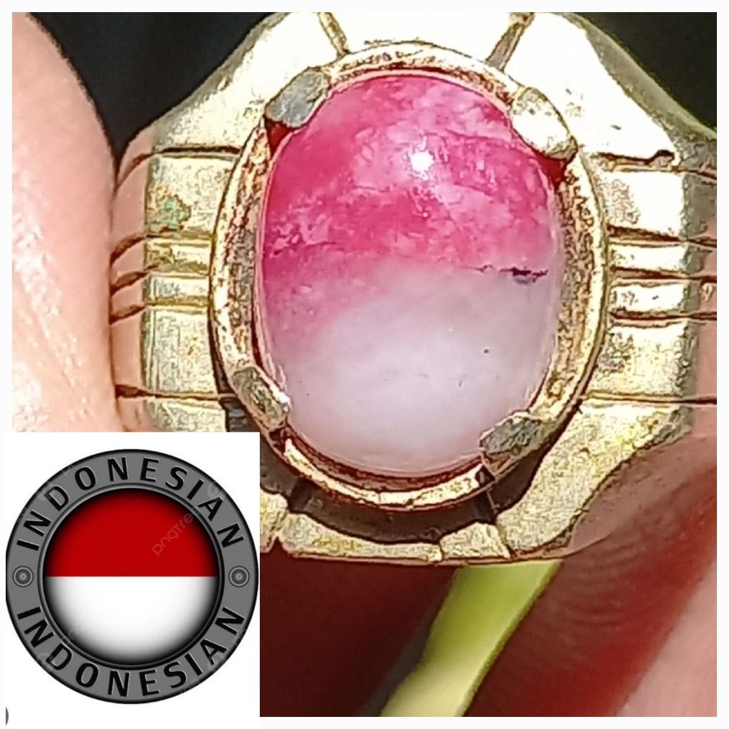 RUBY MERAH PUTIH TANZANIA
