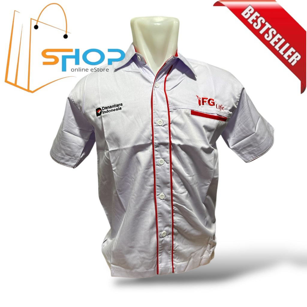 kemeja IFG LIFE Danantara Indonesia•Baju Danantara Indonesia ifg life•seragam ifg life danantara Len