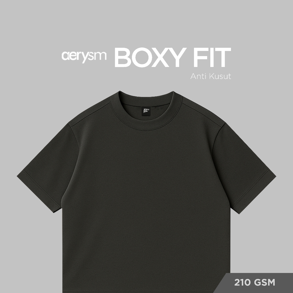 Benidson Aerysm Kaos Boxy Fit T-Shirt Polos