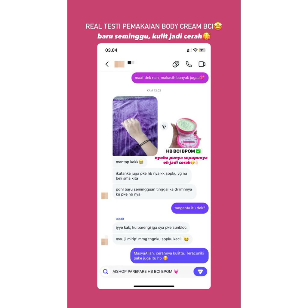 BCI KFS PEMUTIH BADAN BPOM