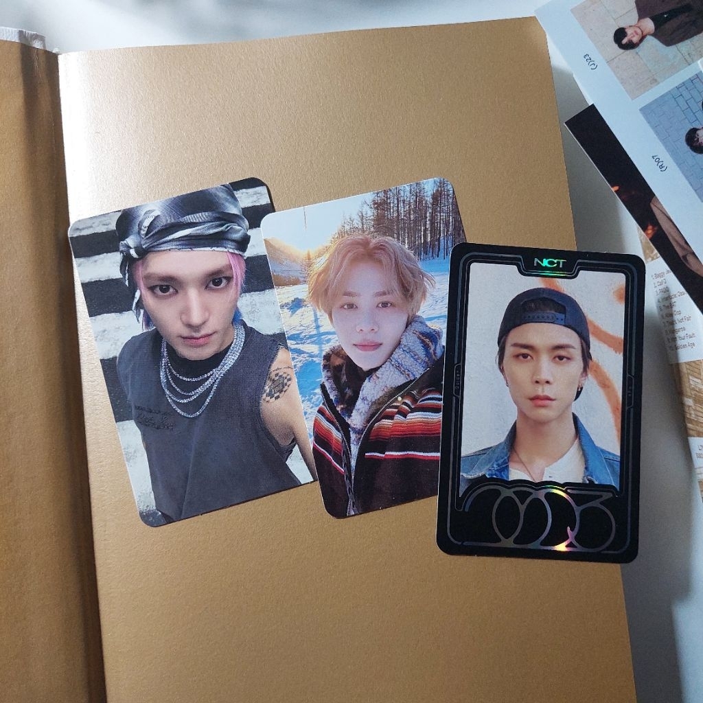 PHOTOCARD OFFICIAL NCT GOLDEN AGE ARCHIVING TAEYONG KUN JOHNNY