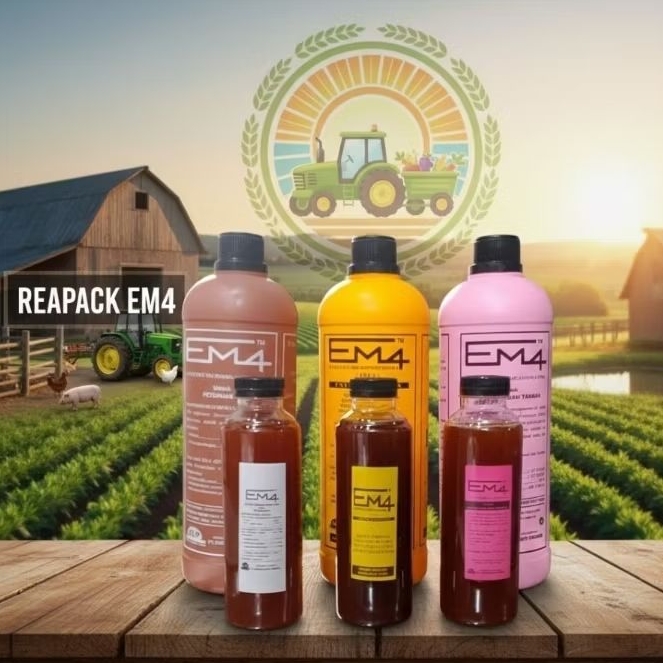 Em4 Pertanian. EM4 Perikanan. EM4 Peternakan Kemasan Repack 250ml