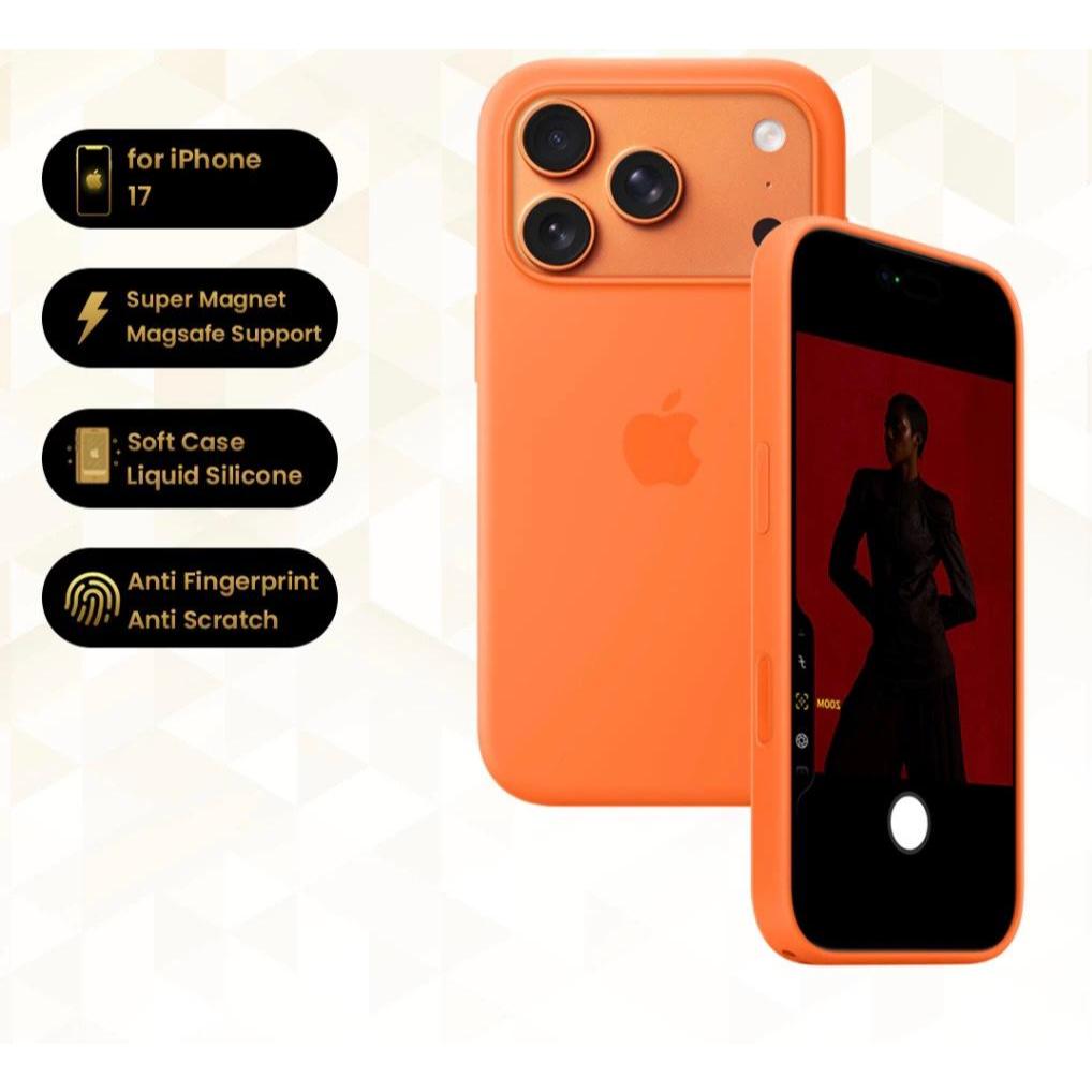 Silikon Liquid Magsafe Animation Iphone 17 Pro Max Air