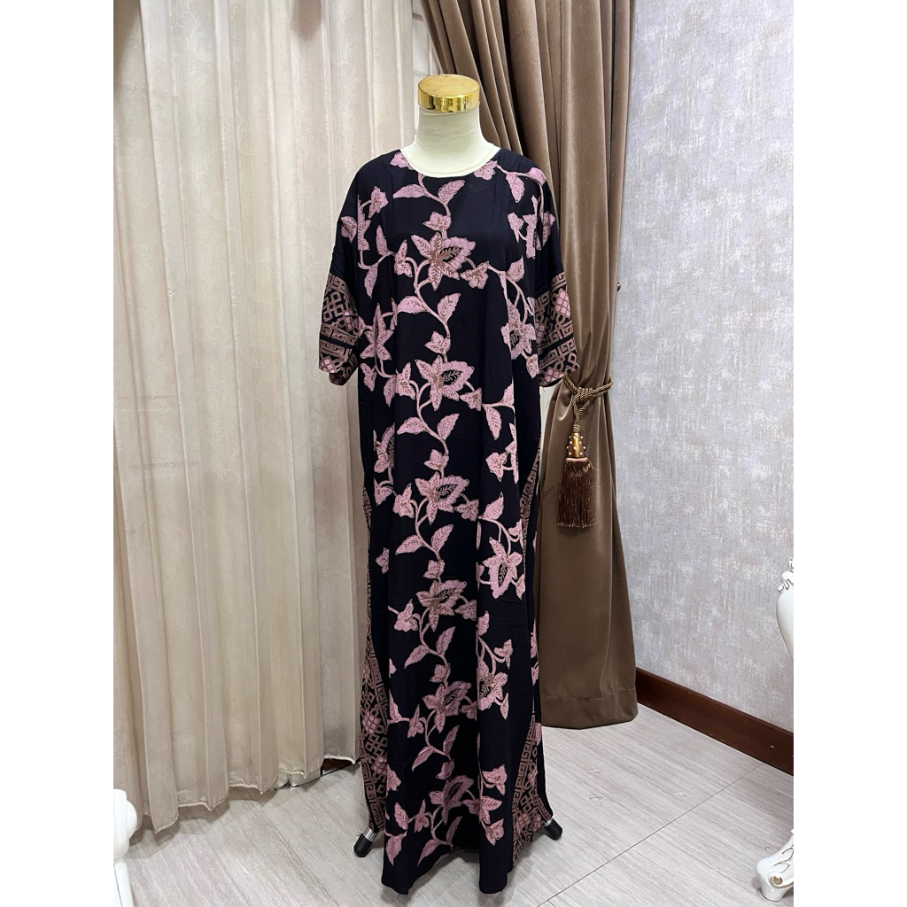 (Daster Luza) Longdress Stali Belah by Batik Luza Pekalongan