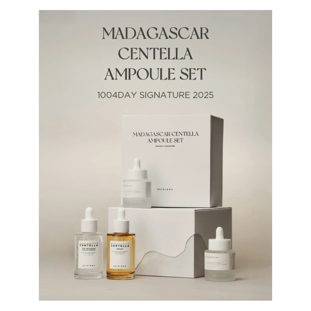 SKIN1004 Madagascar Centella Ampoule Set - 1004DAY SIGNATURE (2025)