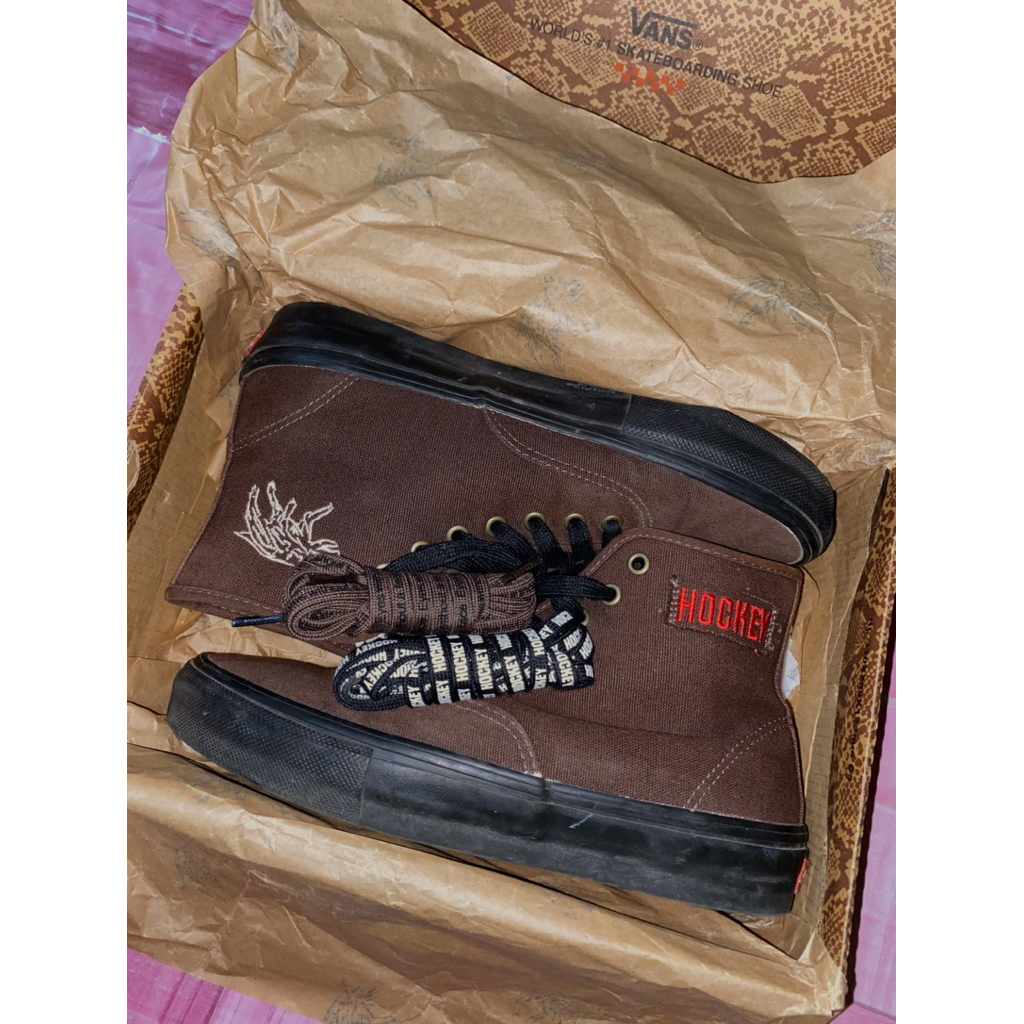 Vans Authentic High Skate Pro x Hockey