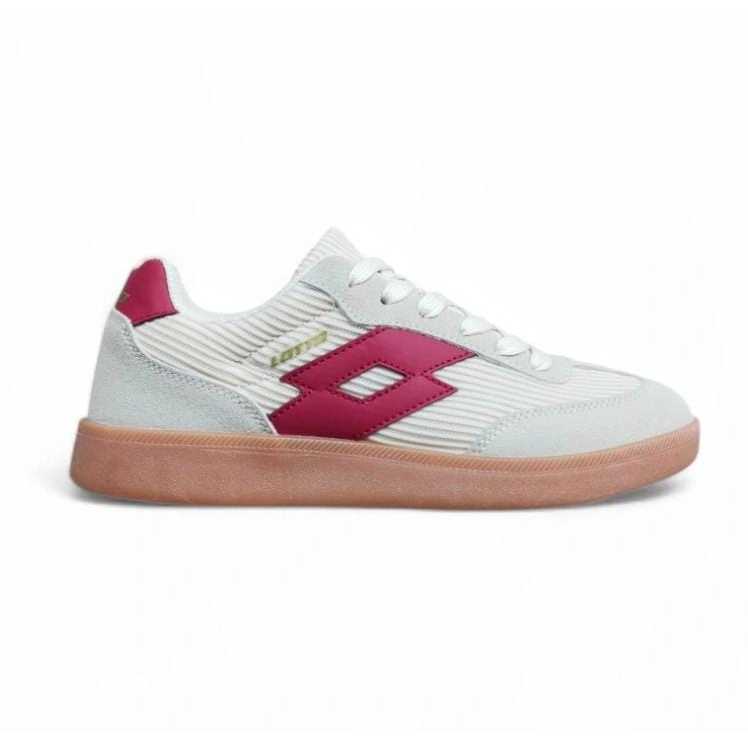 Lotto sepatu sneakers wanita Escra Beige Red original BNIB