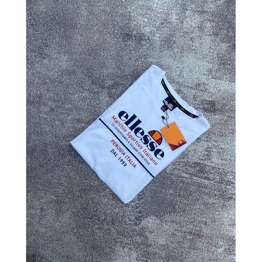 Tshirt ELLESSE PERUGIA ITALIA white
