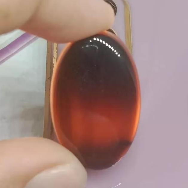 Batu akik yaman habasyi yaman ahmar dari yemen coklat hitam kuning tembus senter murah lapak batu ak