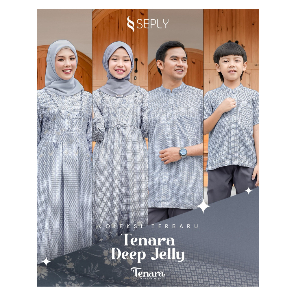 Sarimbit Seply 2026 / Sarimbit Keluarga 2026 / Sarimbit Seply Tenara Deep Jelly