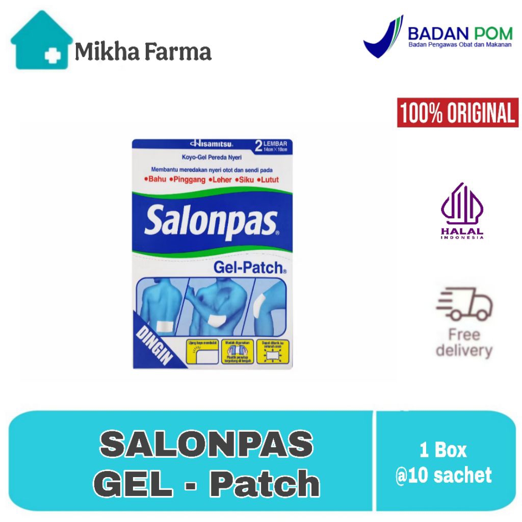 Salonpas Gel-patch Box