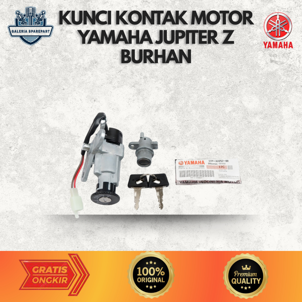 Kunci Kontak 5TP Yamaha Jupiter Z Burhan Galeria sparepart motor