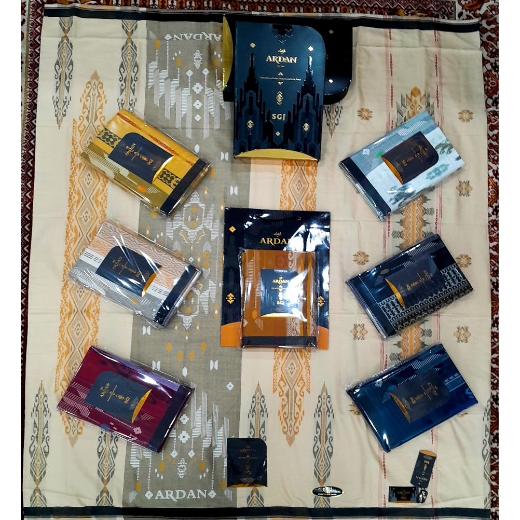 SARUNG ARDAN SONGKET / SARUNG ARDAN SGJ WARNA / SARUNG ARDAN SONGKET GUNUNG JACQUARD