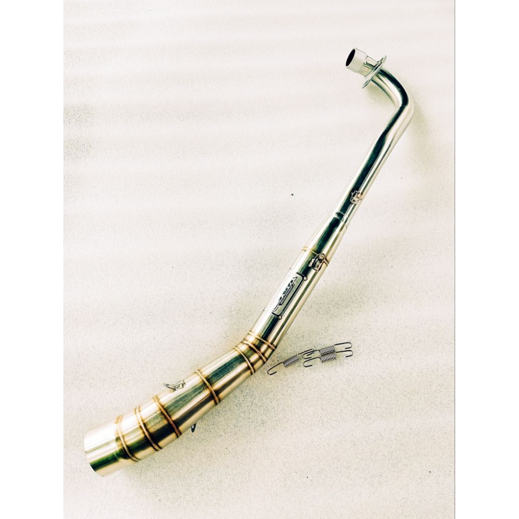 leheran knalpot supra x 125 stainless pnp