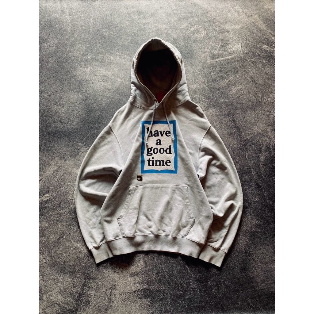 HAVE A GOOD TIME HODDIE BLUE FRAME