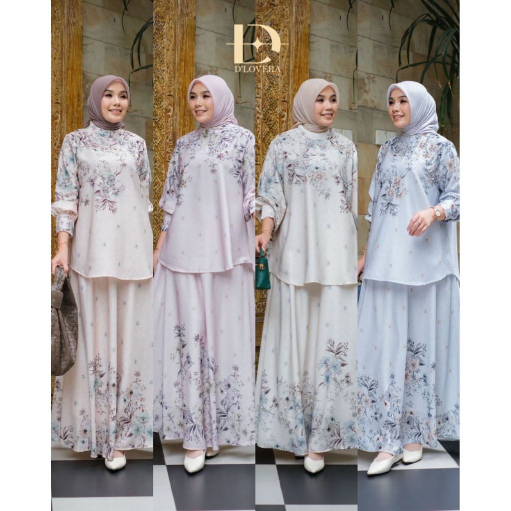 Setelan celana terbaru Senna set by Dlovera original 100%