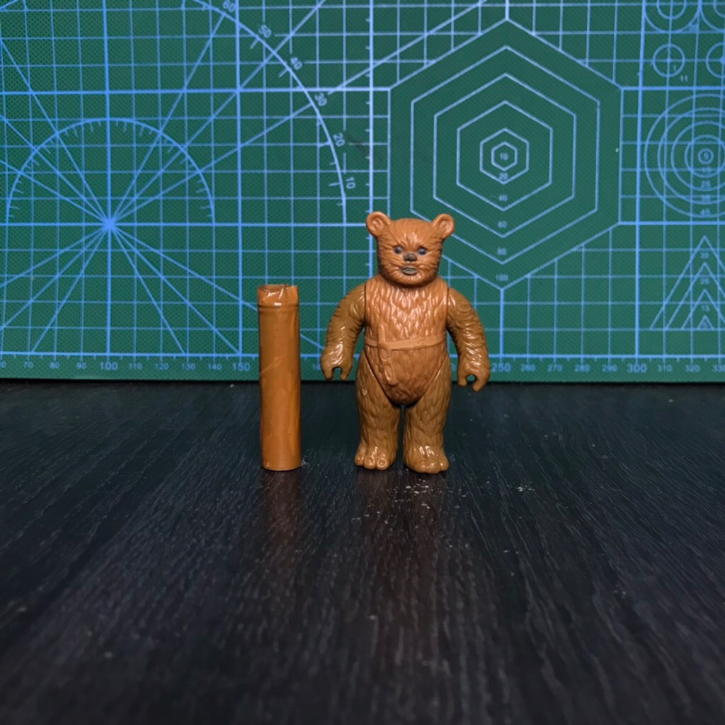 Star Wars Ewok Paploo Figure Kenner LFL 1984 Vintage Ultra Rare [PRELOVED]
