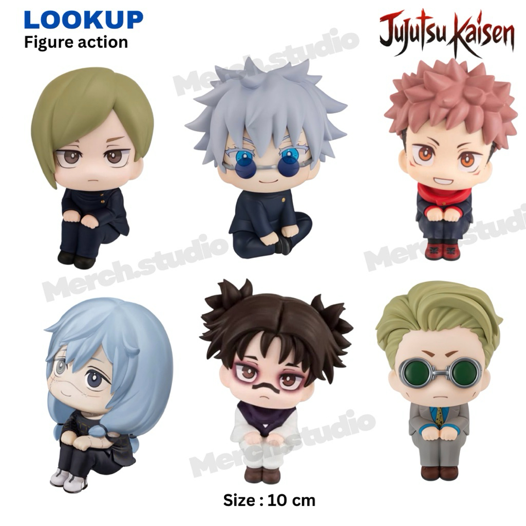 OZM - LOOKUP FIGURE ACTION JUJUTSU KAISEN / FIGURE ANIME NANAMI GOJO GETO CHOSO TOJI GETO BOBATA YUJ
