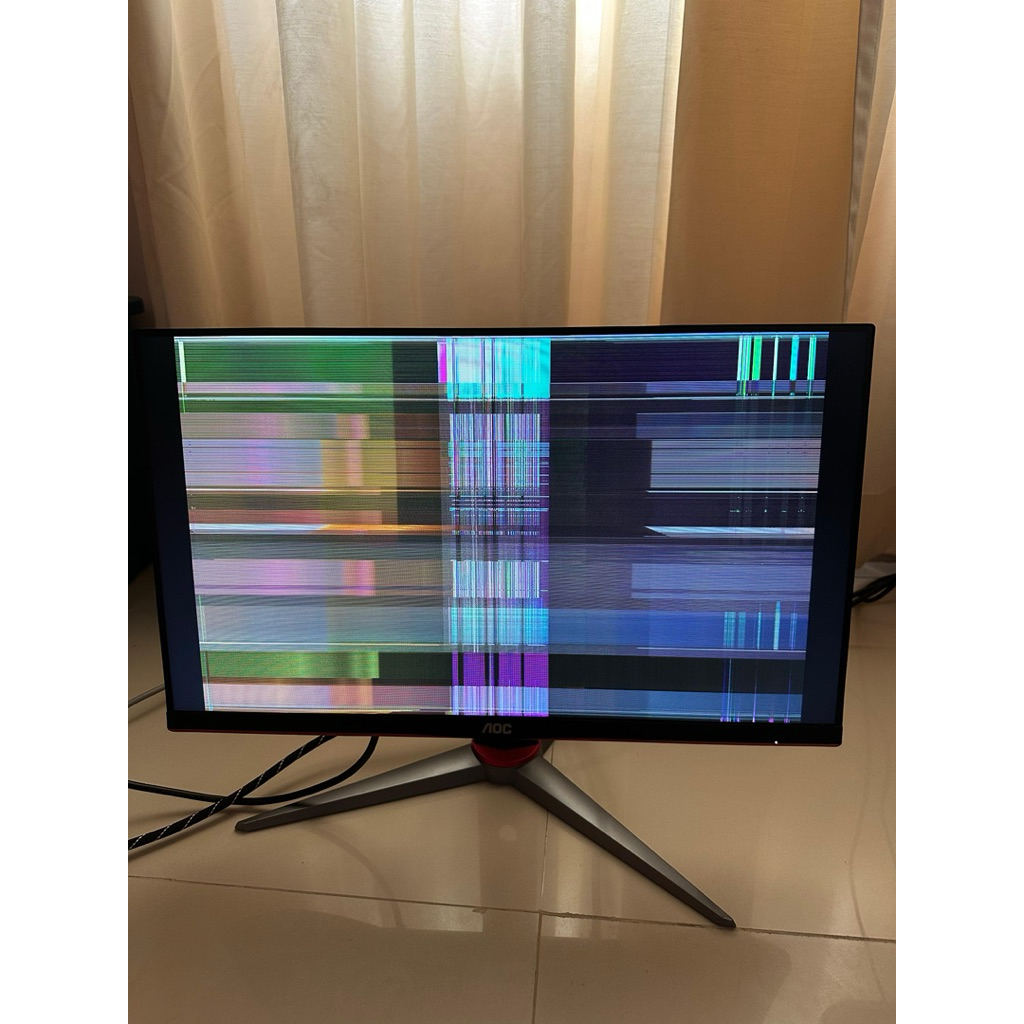 MONITOR AOC 24G2SPE 24” FHD 165HZ  1 MS HDMI / MONITOR KOMPUTER / MONITOR PC / MONITOR RUSAK PANEL /