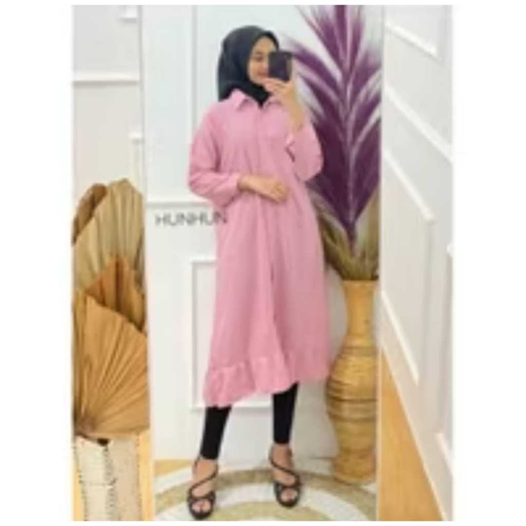 Tunik rempel bawah terbaru