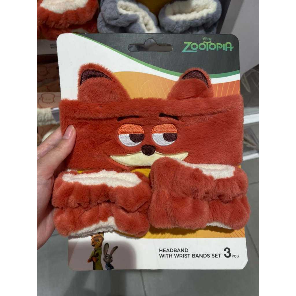 (LAST STOCK) [OH SOME x DISNEY] HEADBAND HANDUK/EYE MASK AND NECK PILLOW PACKAGE/HAIR DRY CAP TOWEL 