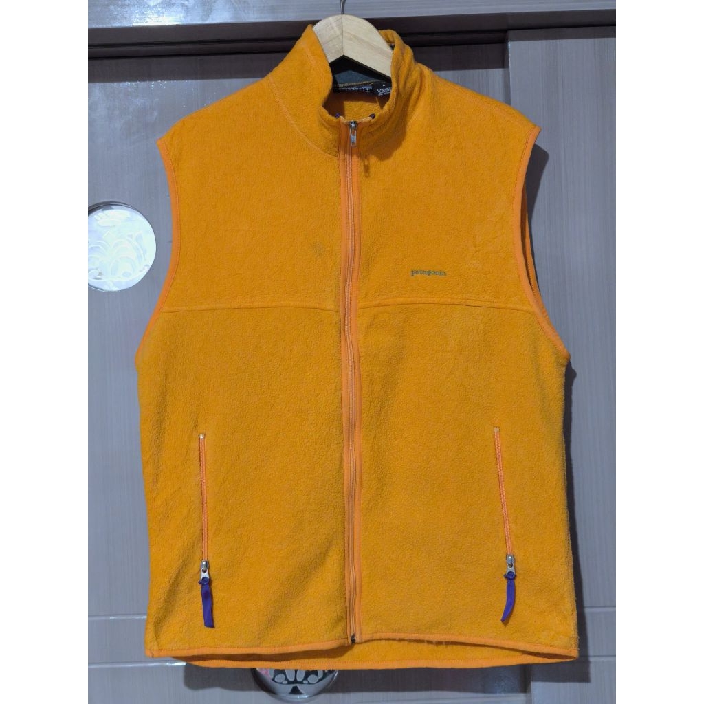 Rompi vest patagonia bahan fleece / polar