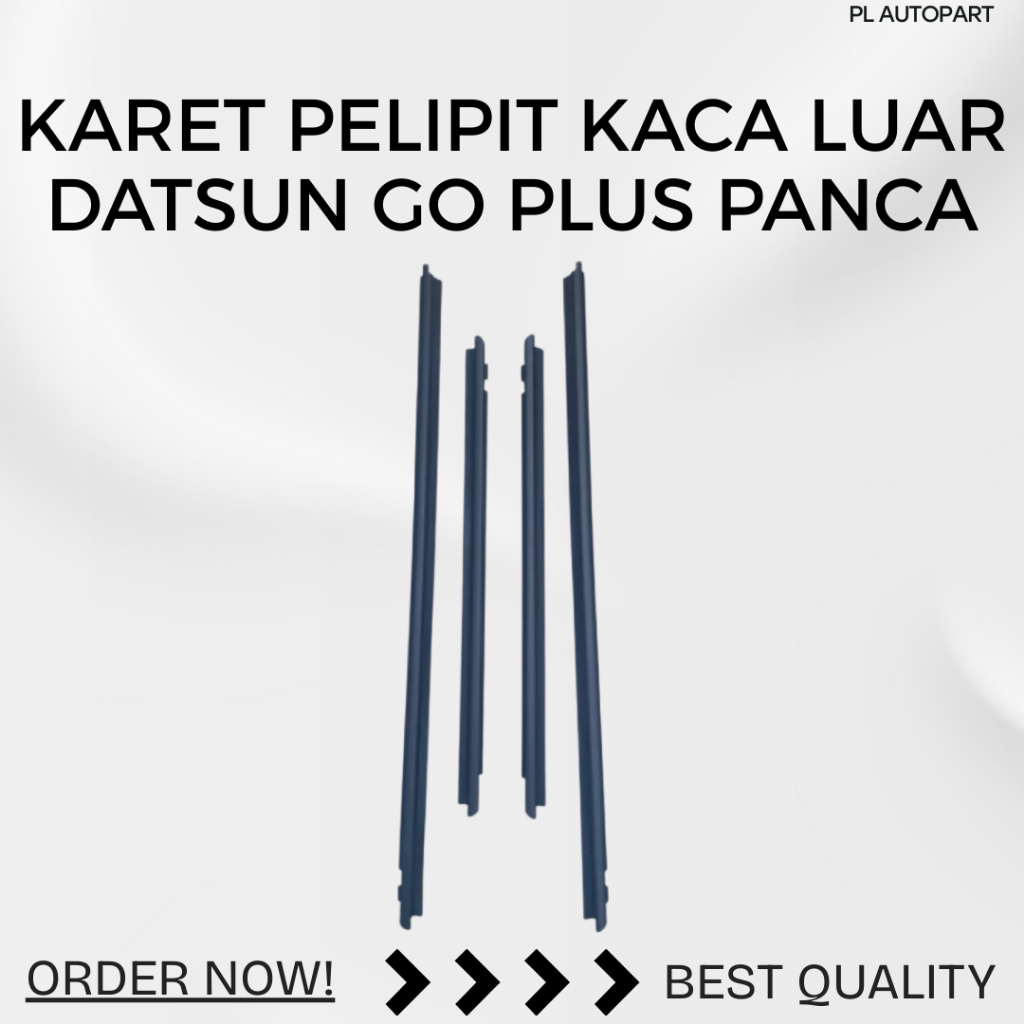 KARET PELIPIT KACA LUAR DATSUN GO PLUS PANCA
