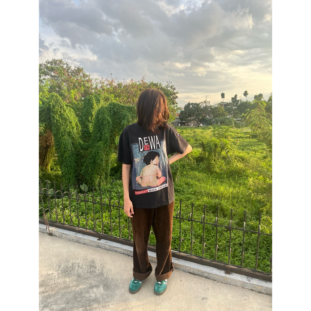 kaos band dewa 19 original second