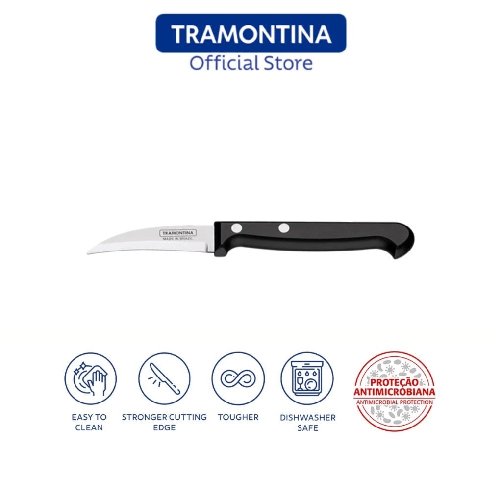 Pisau Okulasi Tramontina Original Peeling Knife 3" Ultracorte 23851103 - 1pc