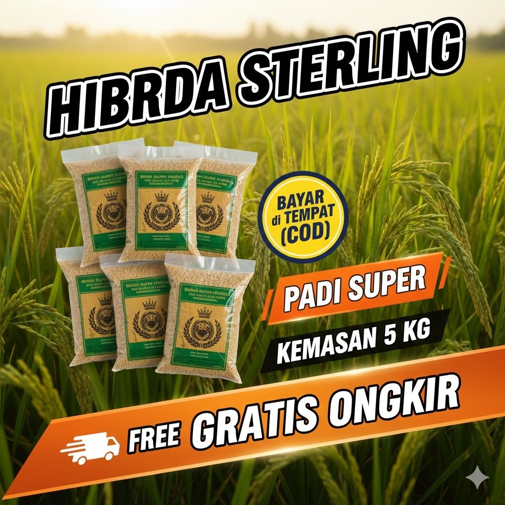 BENIH BIBIT PADI 5KG HIBRIDA STERLING