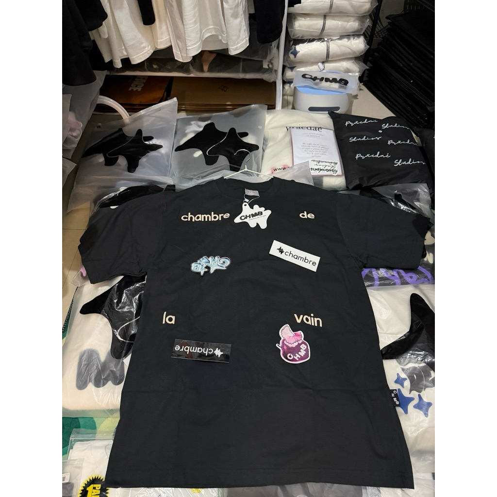 T shirt chambre Gray basic