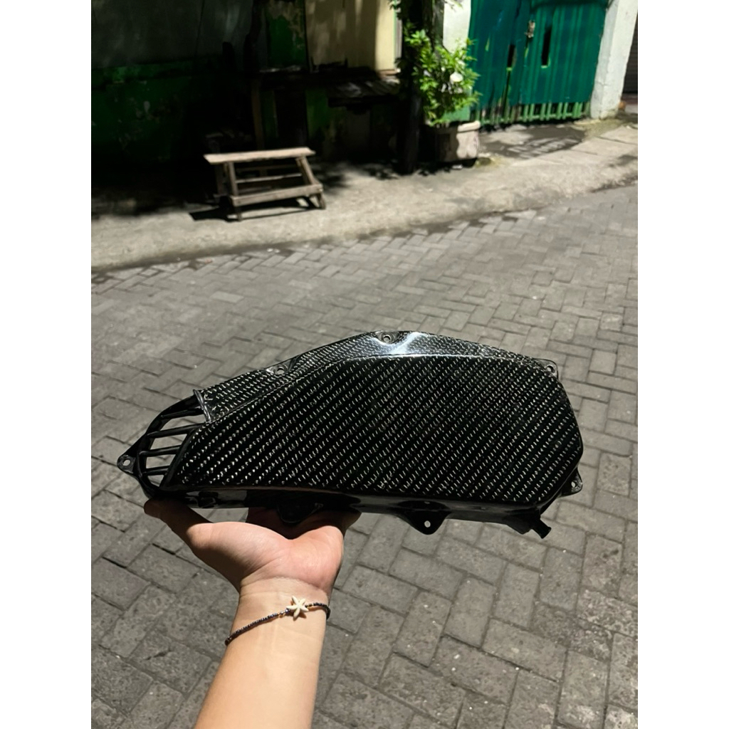 cover bak filter carbon fiber motif twill